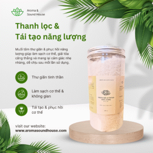 muối thanh lọc & tái tạo năng lượng